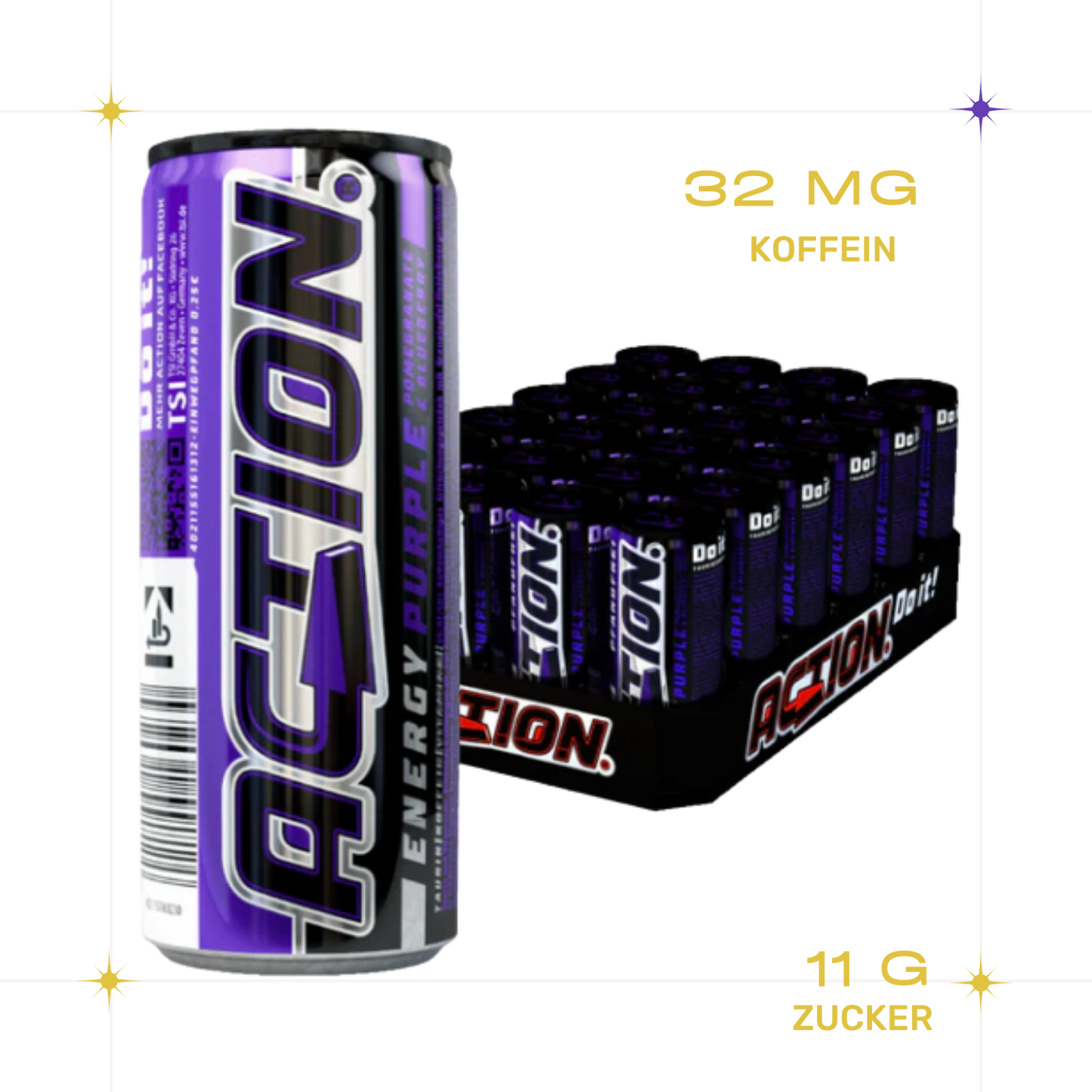 ACTION Purple - 24 x 250ml