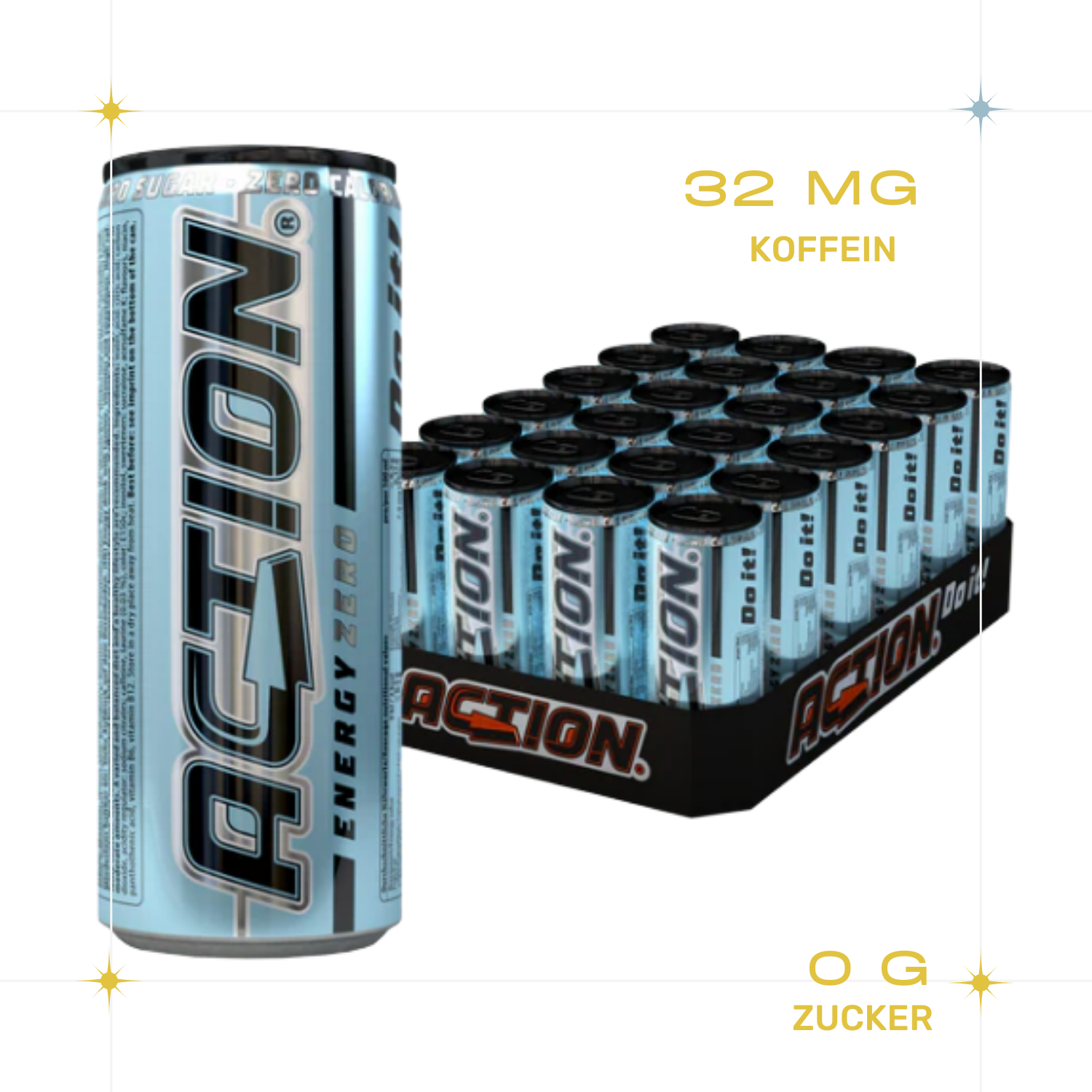 ACTION Sugarfree - 24 x 250ml