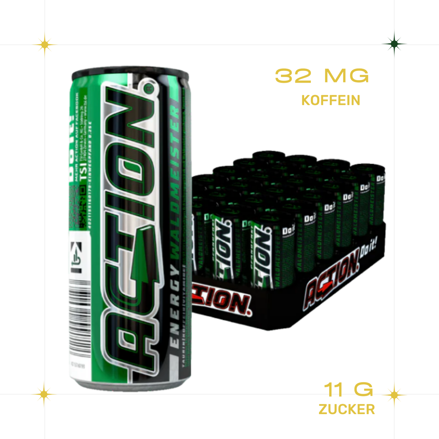 ACTION Waldmeister - 24 x 250ml