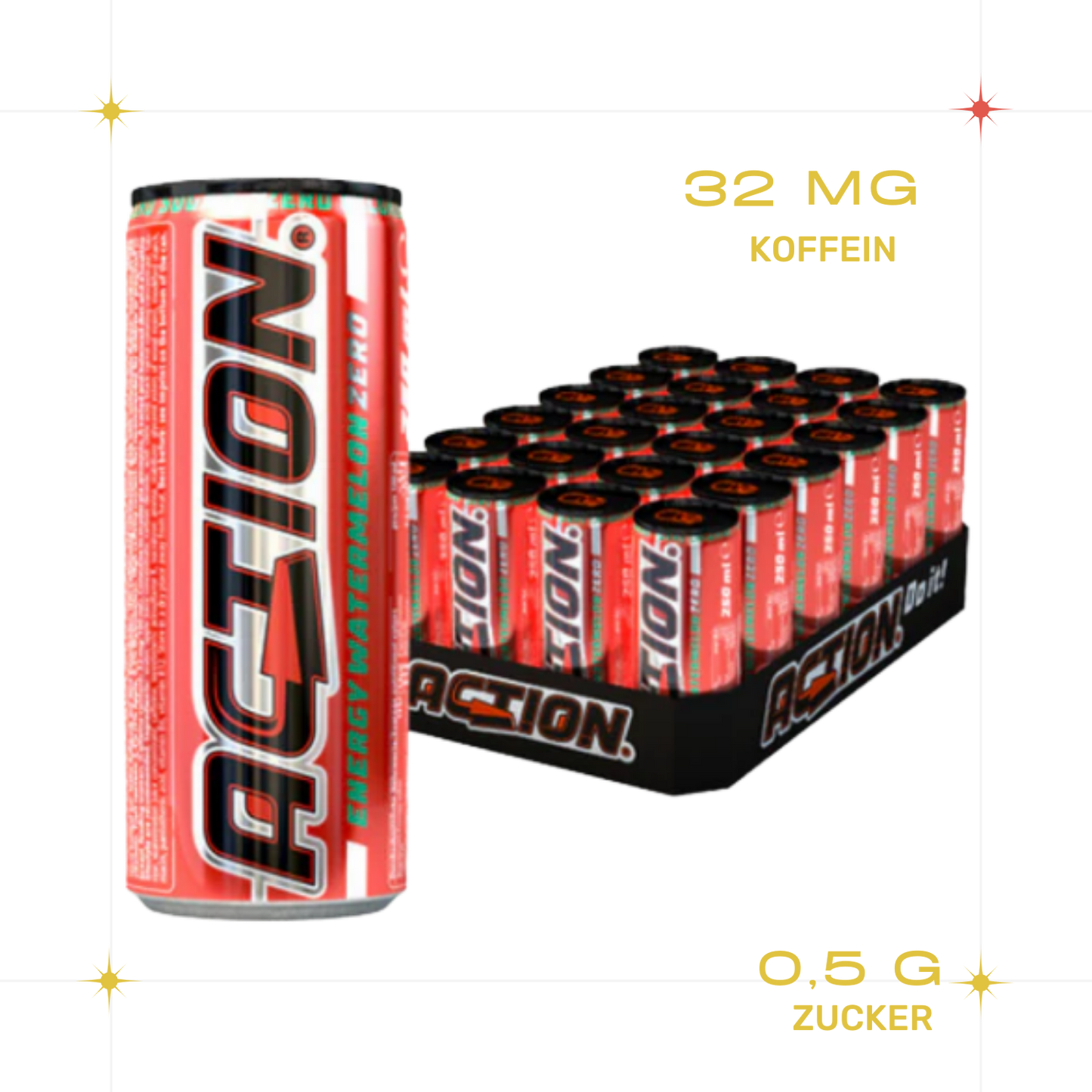 ACTION Watermelon Zero - 24 x 250ml