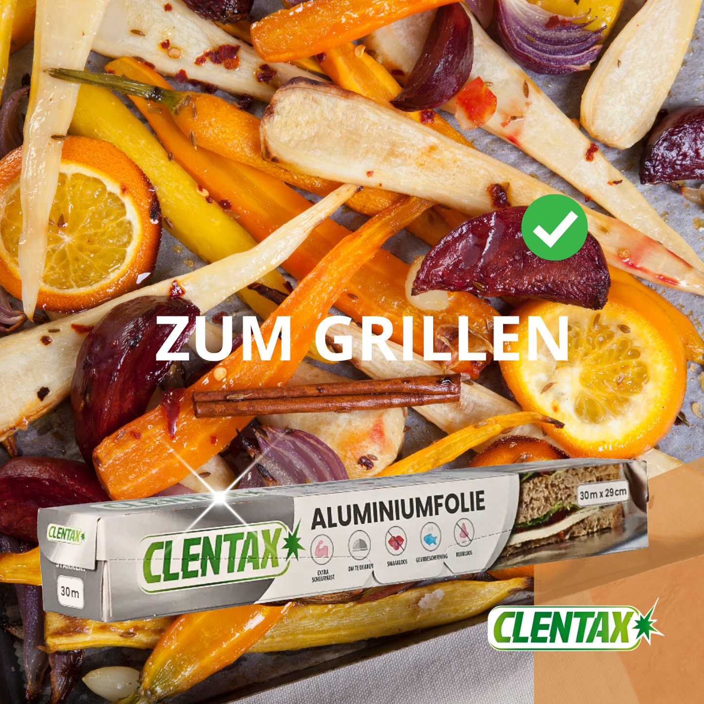 CLENTAX Alufolie 30m