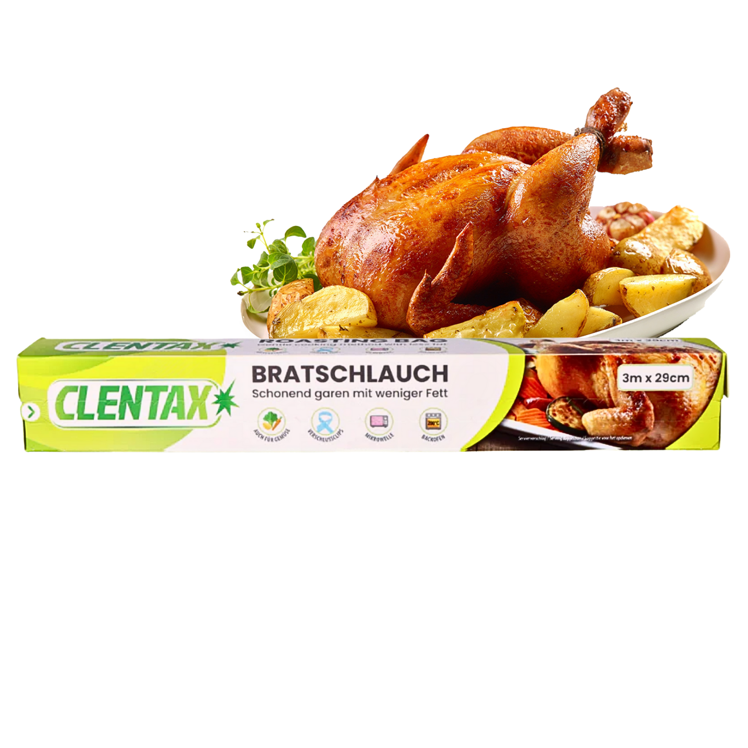 CLENTAX Bratschlauch 3m - Jetzt online bestellen! – Dailyshop24.de