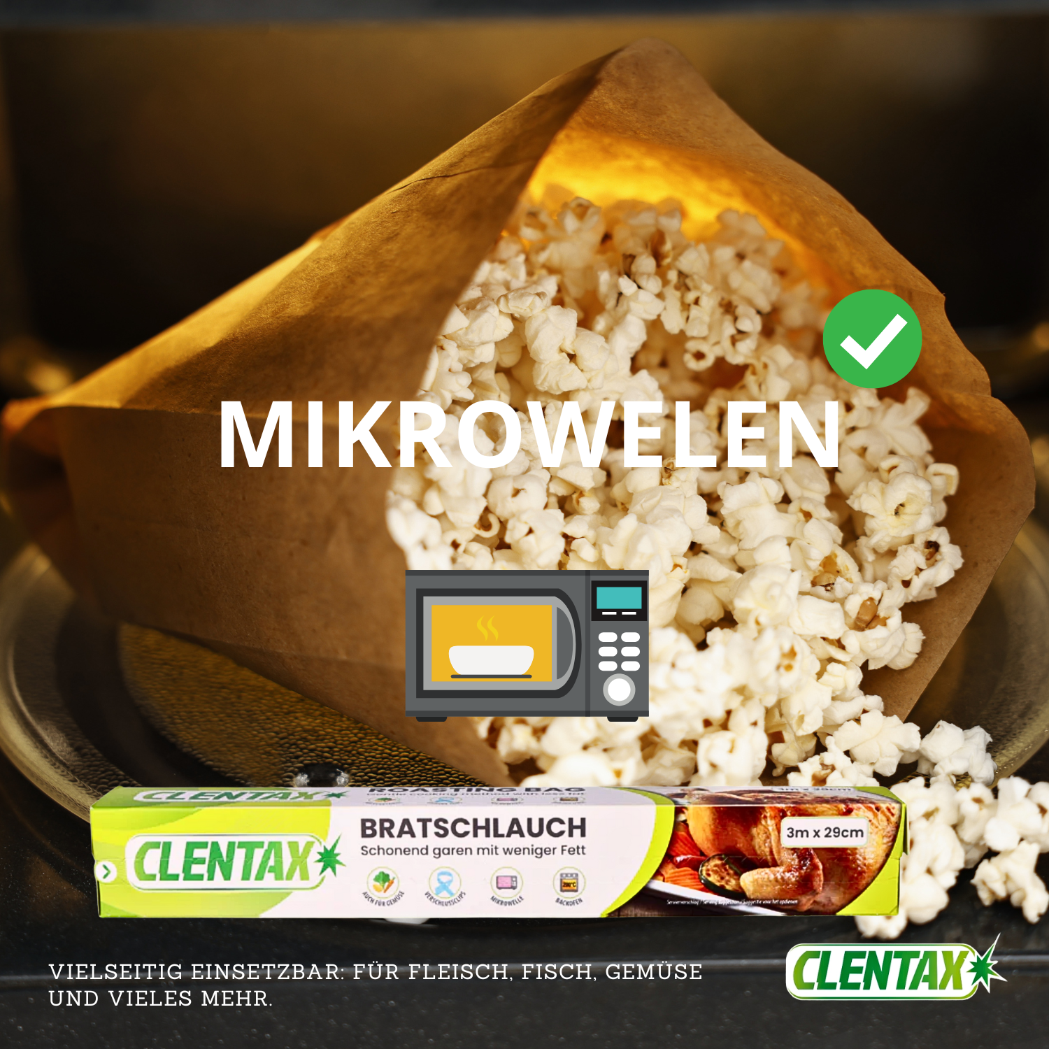 CLENTAX Bratschlauch 3m