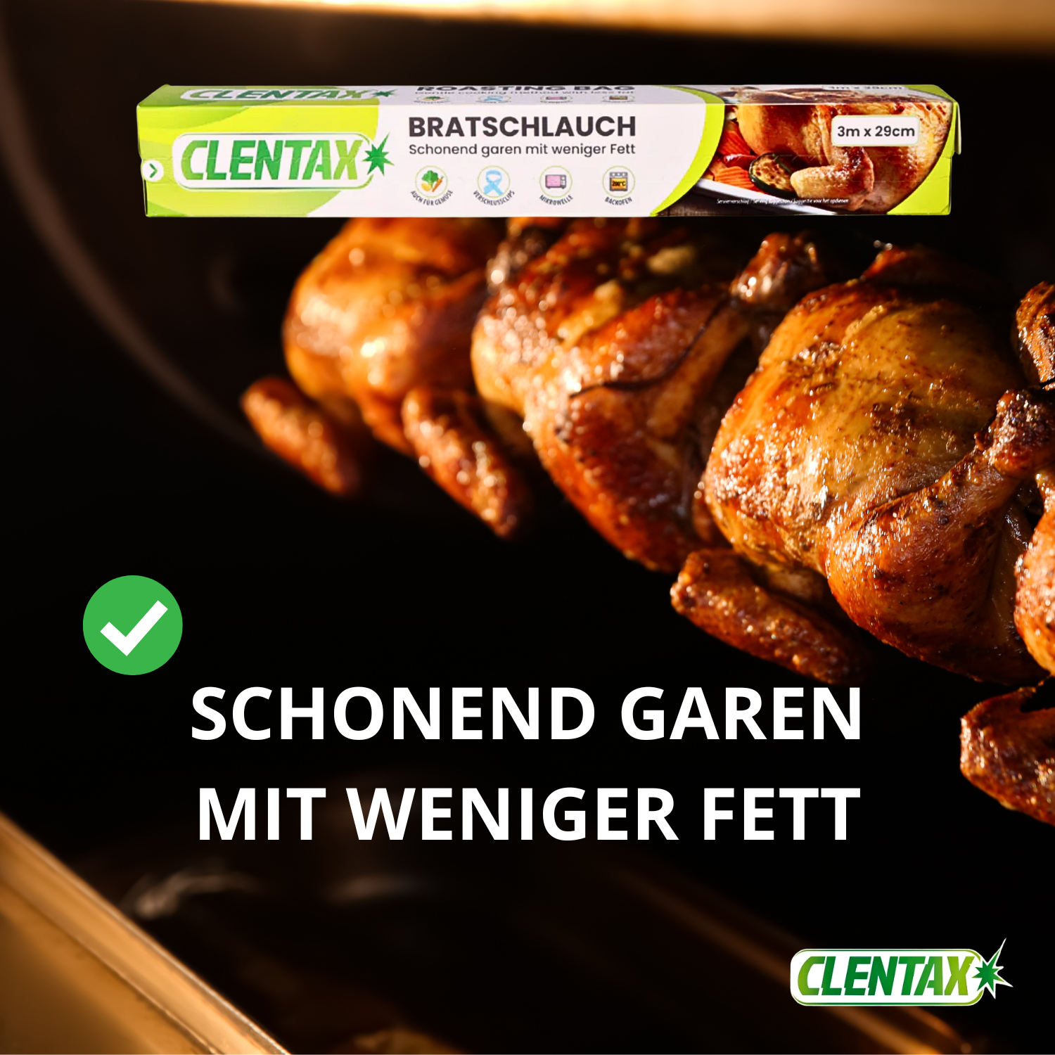 CLENTAX Bratschlauch 3m