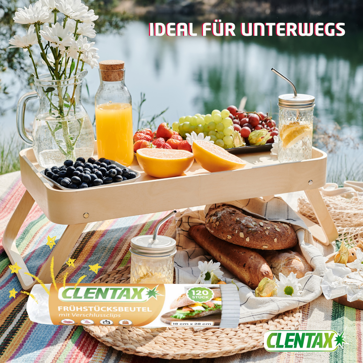 CLENTAX Frühstücksbeutel 48 x 120 Beutel