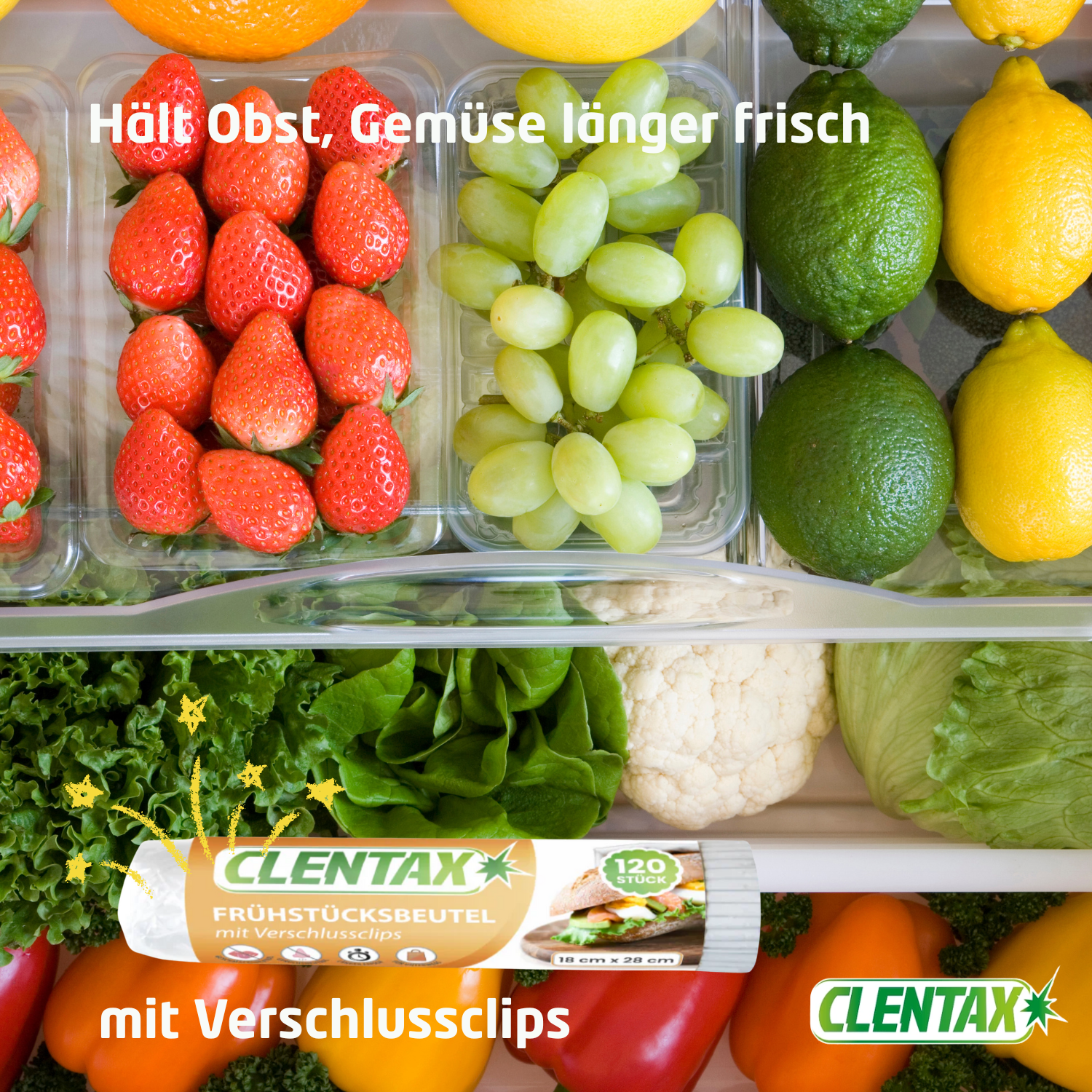 CLENTAX Frühstücksbeutel 48 x 120 Beutel