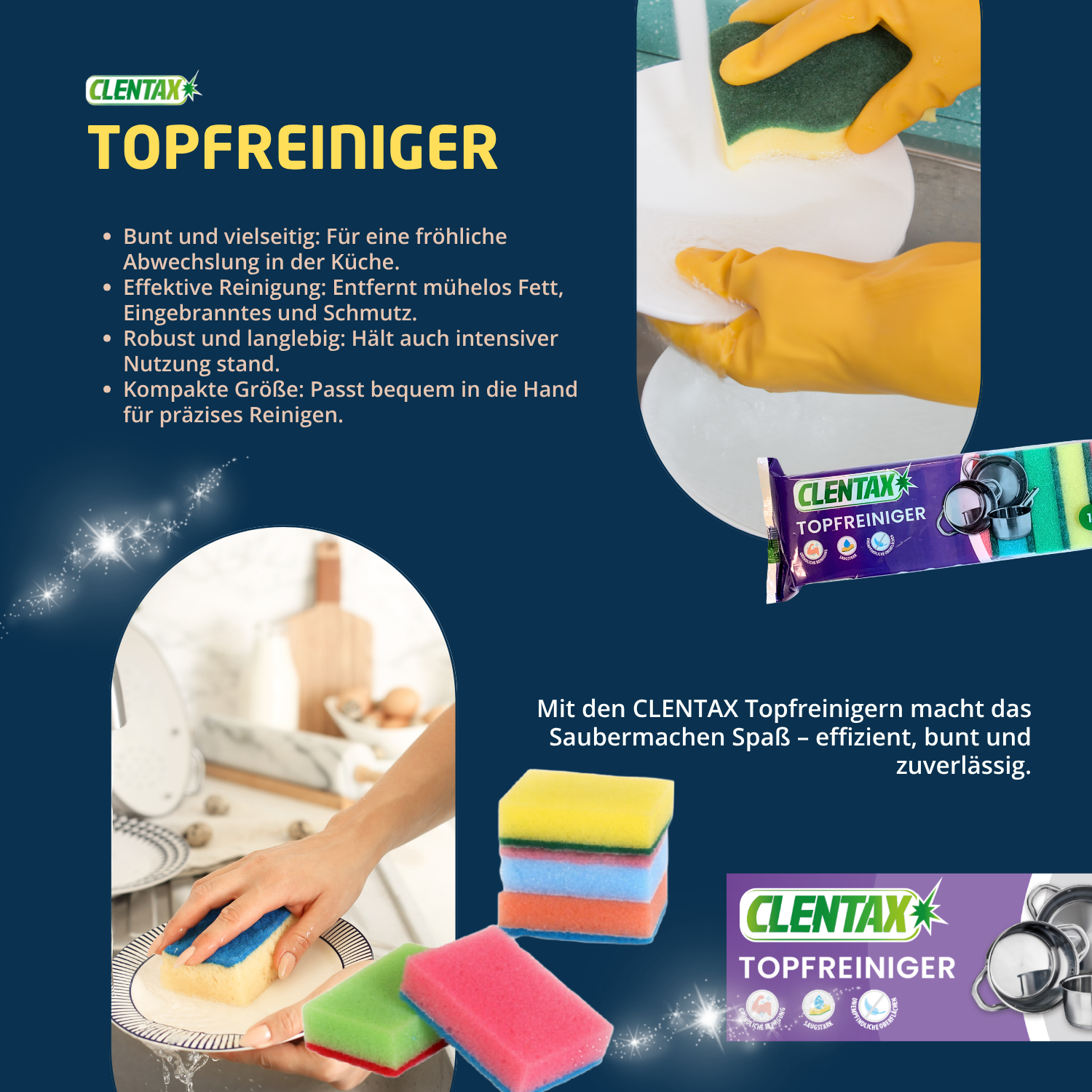 CLENTAX Topfreiniger 10 Stk