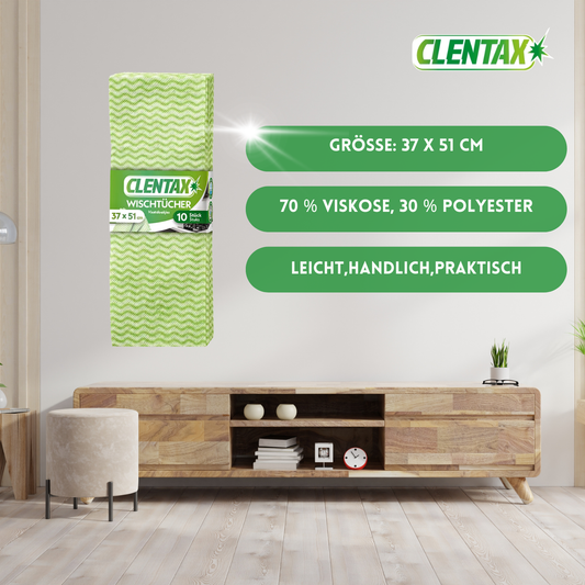 CLENTAX Wischtücher 30 x 10 St