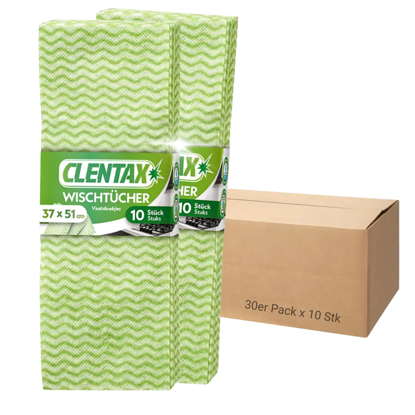 CLENTAX Wischtücher 30 x 10 St