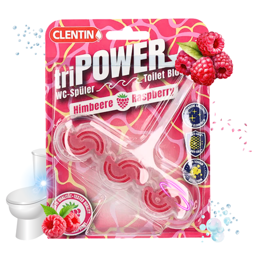 CLENTIN TRI-POWER Duftspüler 45g - Himbeere
