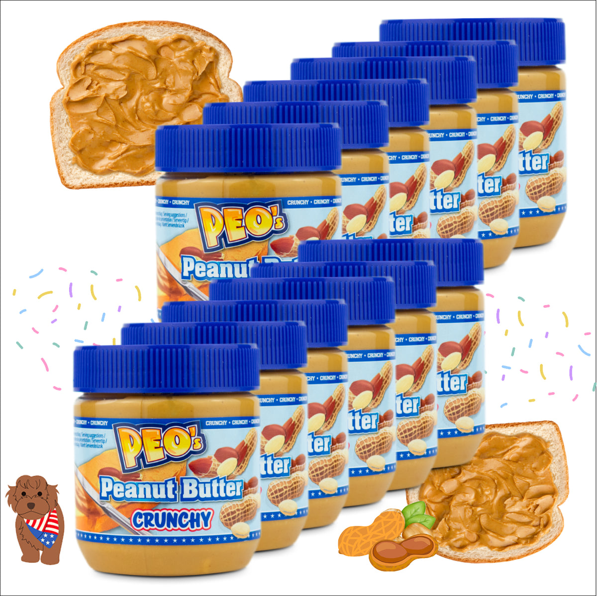 aufbewahrung erdnussbutter PEO's Peanut Butter 12 x 350g Crunchy Fahrrad 24 Zoll mit 21 Gang Frame Size:50(CM) Euroboxen fürs Camping online