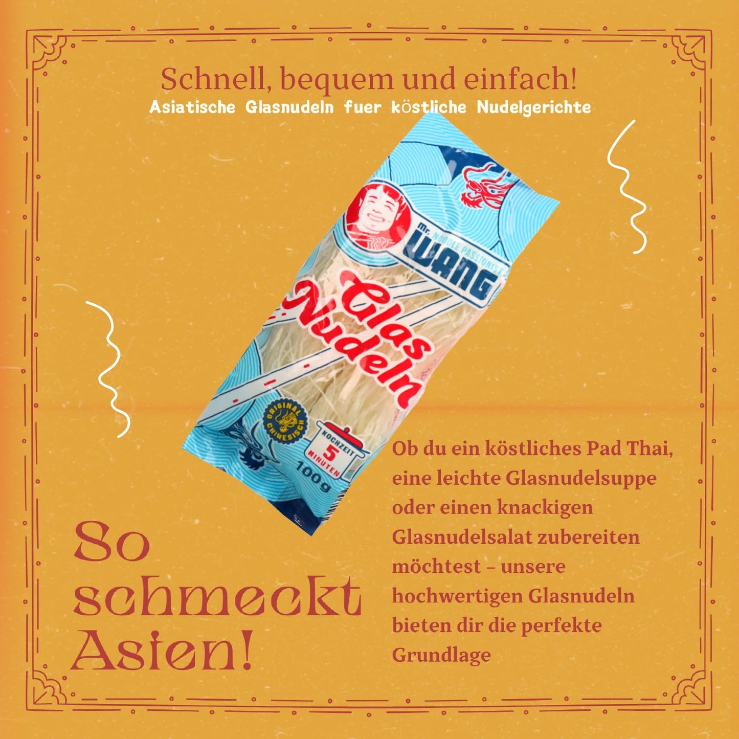 MR WANG Glasnudeln 100g