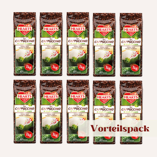 HEARTS Cappuccino Irish Cream 10 x 1kg