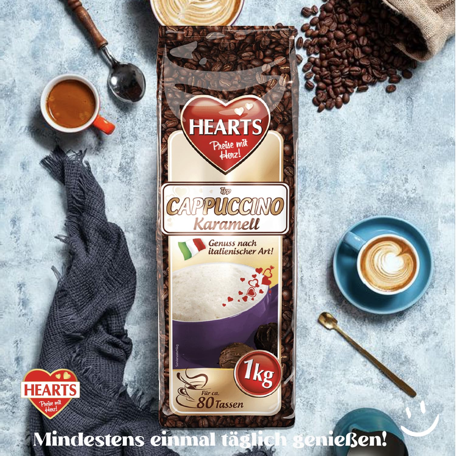 HEARTS Cappuccino Karamell 1kg