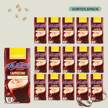 MASSIMO Alle Sorte - Vorteilspack MASSIMO Cappuccino Karamell Krokant 16 x 125g