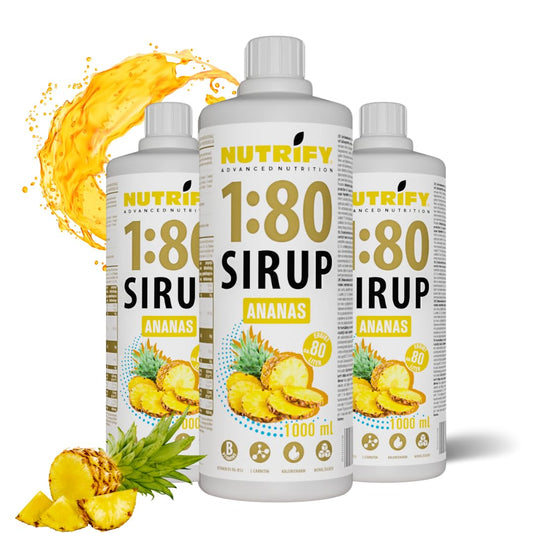 NUTRIFY Vital Drink Sirup 1:80 Ananas 1L