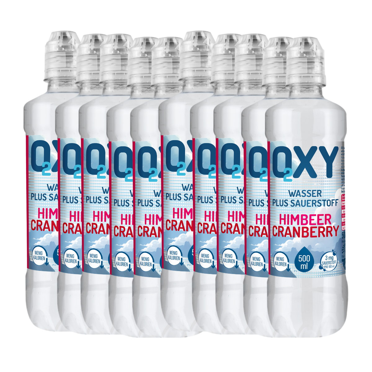 OXY O2 Himbeer Cranberry 10 x 0.75l