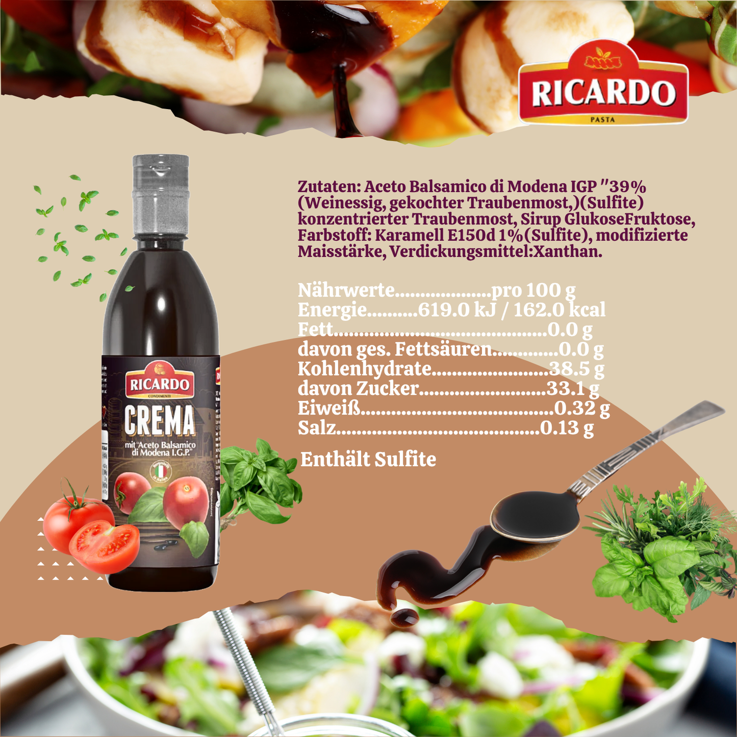 RICARDO Crema Balsamico IGP 250ml