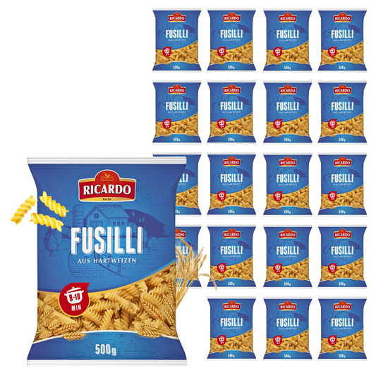 RICARDO Fusilli 20 x 500g