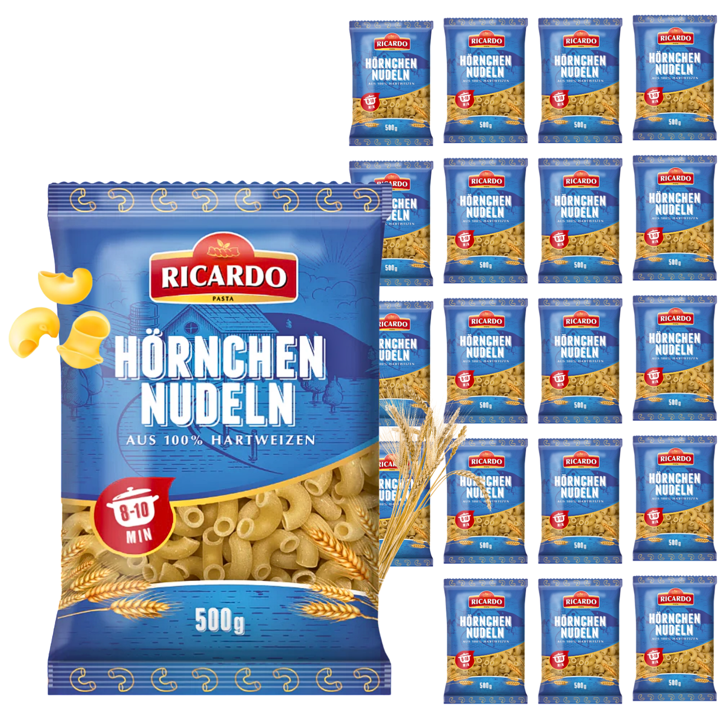 RICARDO Hörnchennudeln 20 x 500g
