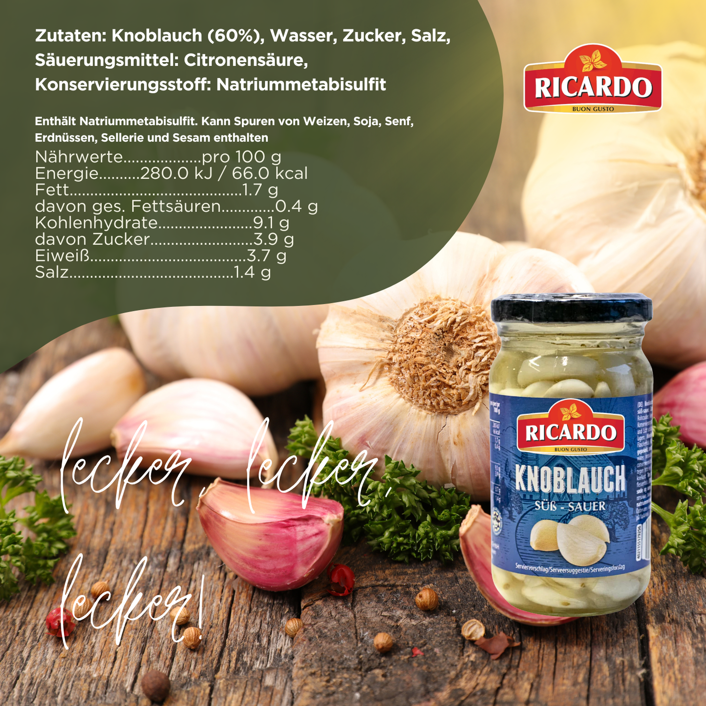 RICARDO Knoblauch Classic 190g