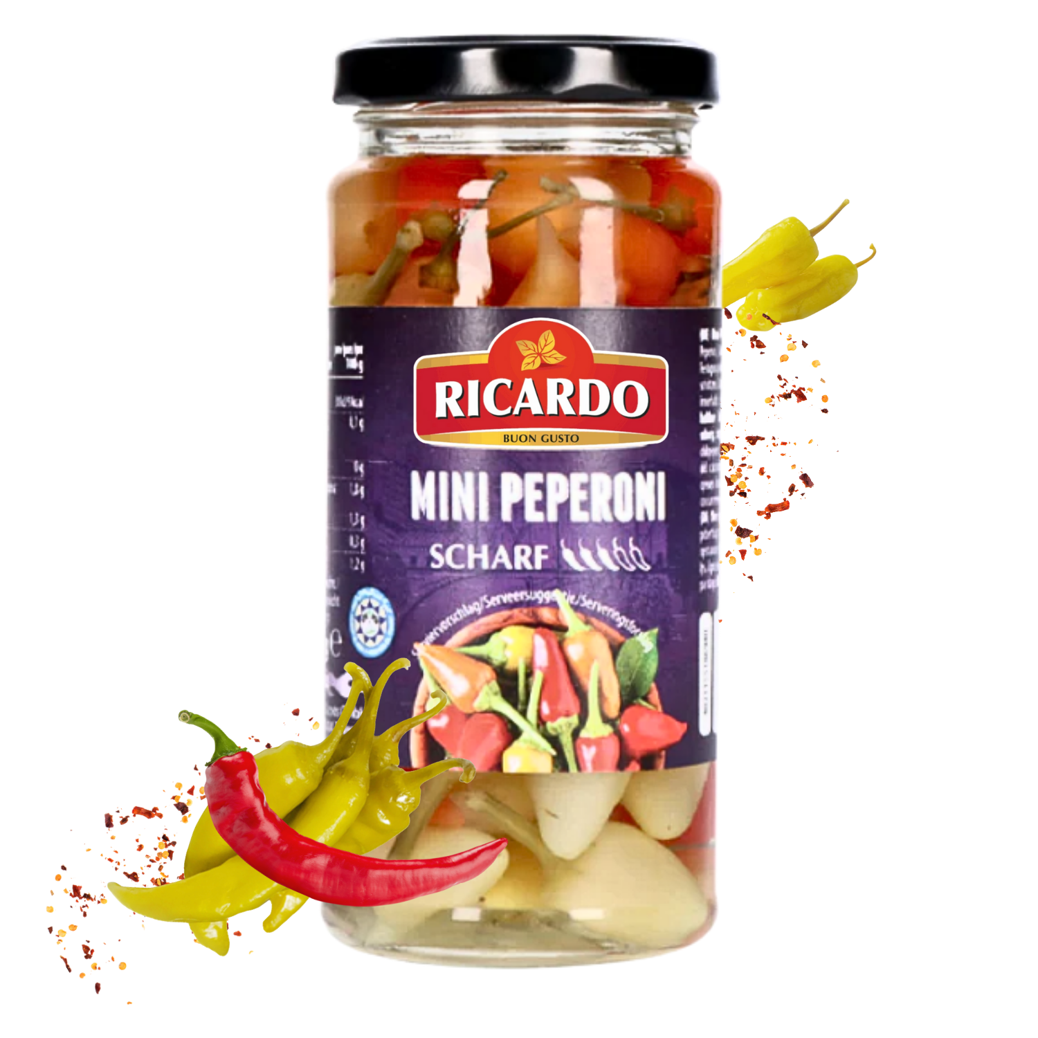 RICARDO Mini Peperoni 12 x 250g