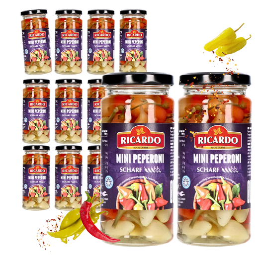 RICARDO Mini Peperoni 12 x 250g