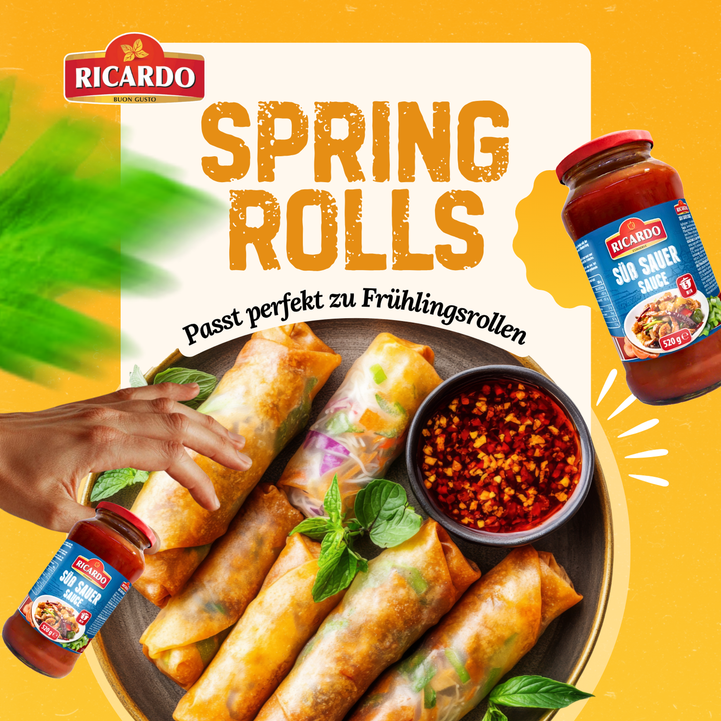 RICARDO Asia Süß Sauer Sauce 1 x 520g