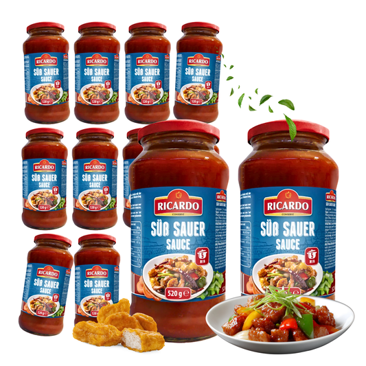 RICARDO Süß-Sauer Sauce 12 x 520g