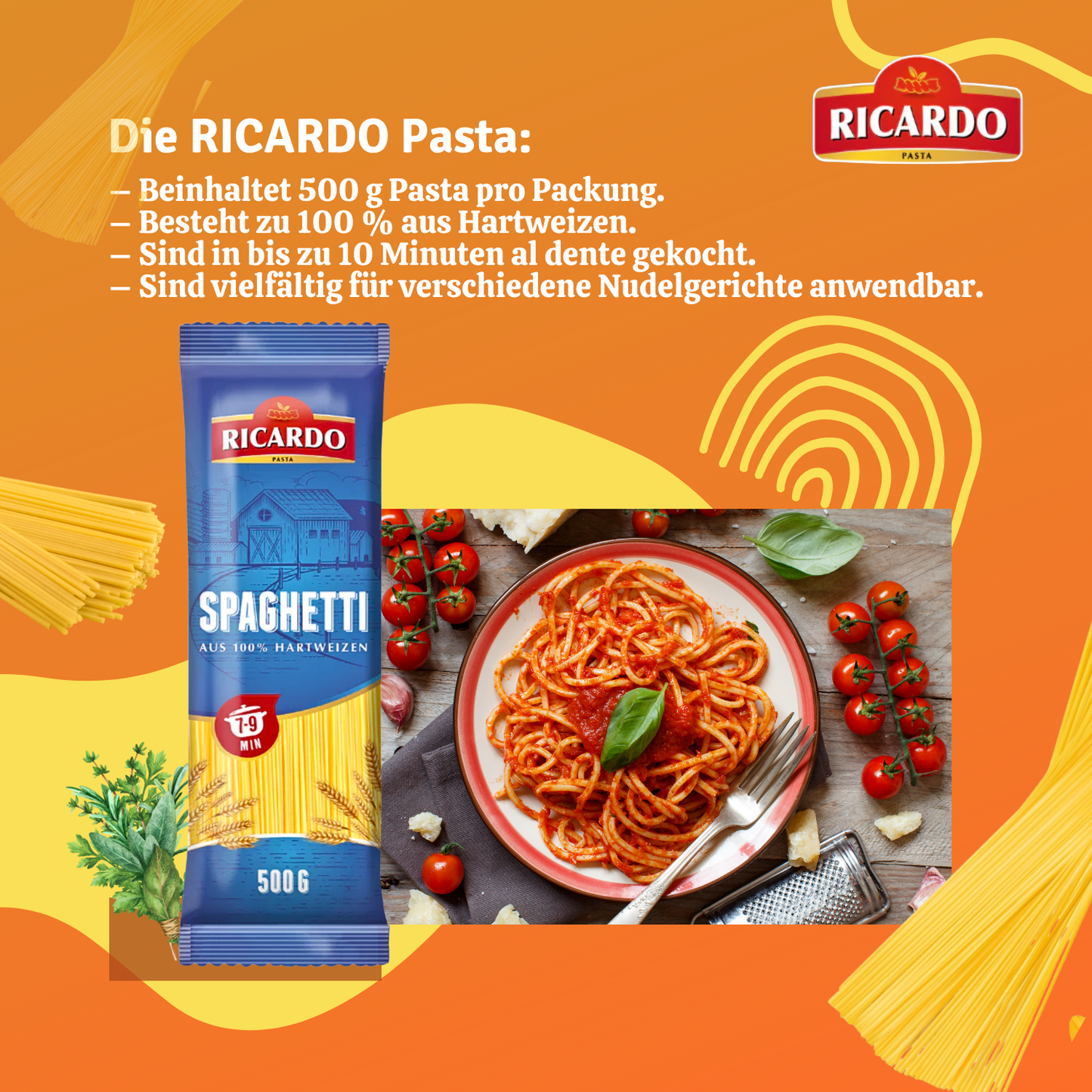 RICARDO Spaghetti 500g