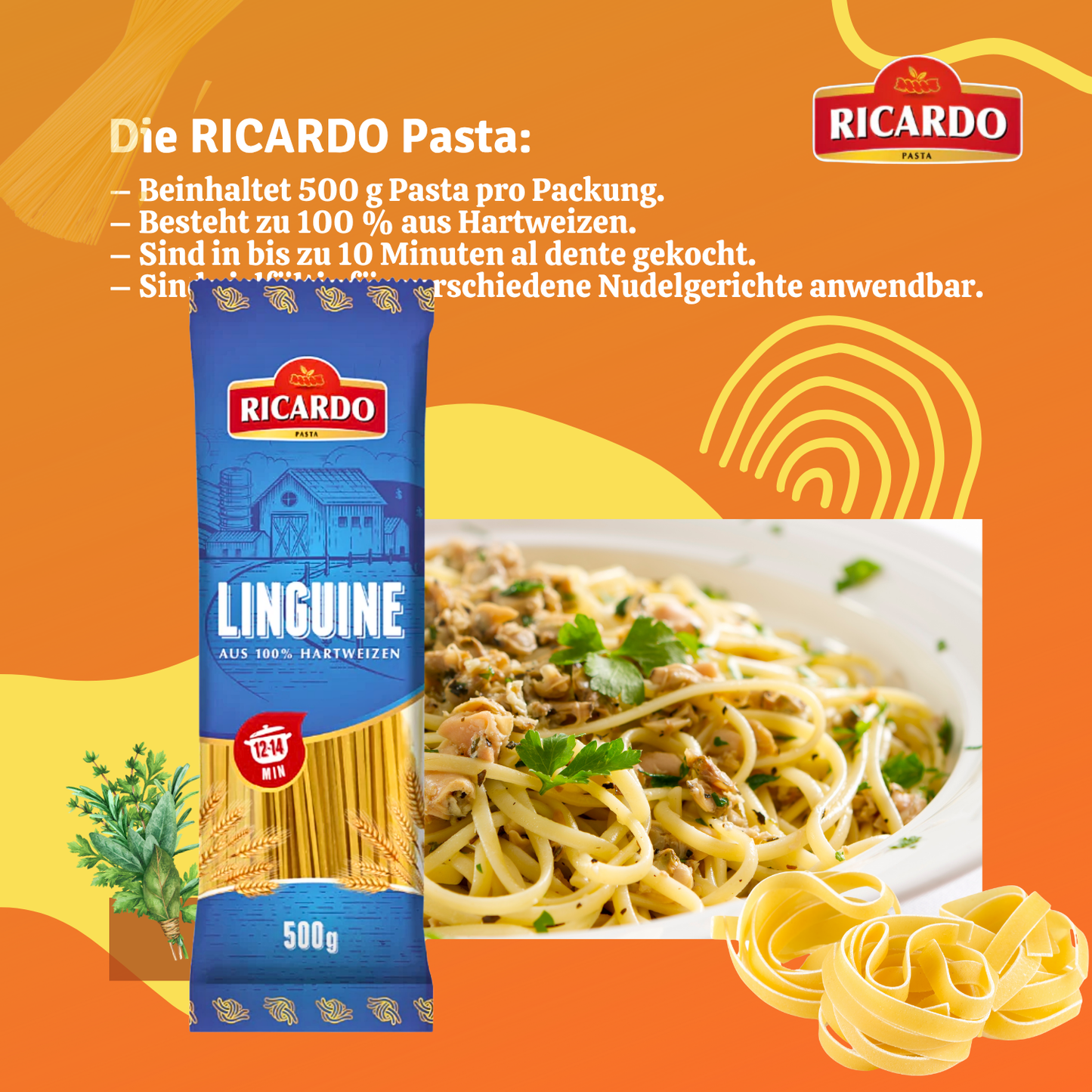RICARDO Linguine 500g