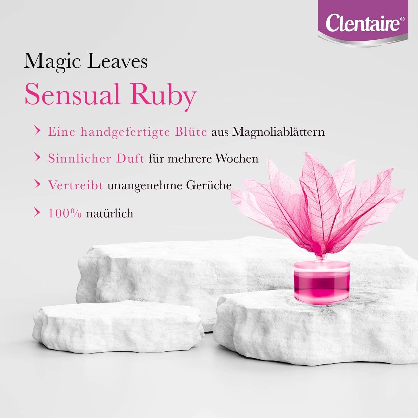 CLENTAIRE Raumduft 3 x 50ml Rubin