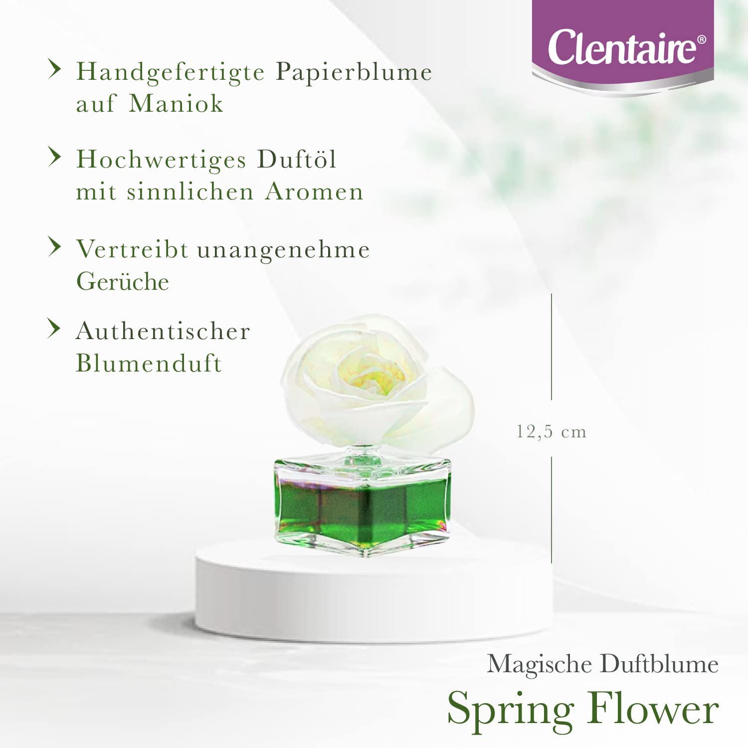 CLENTAIRE Raumduft 3 x 75ml Spring Flower