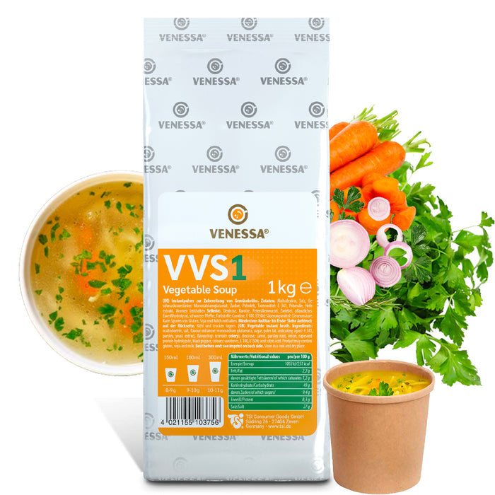 VENESSA VVS1 Gemüsesuppe 1kg STBT